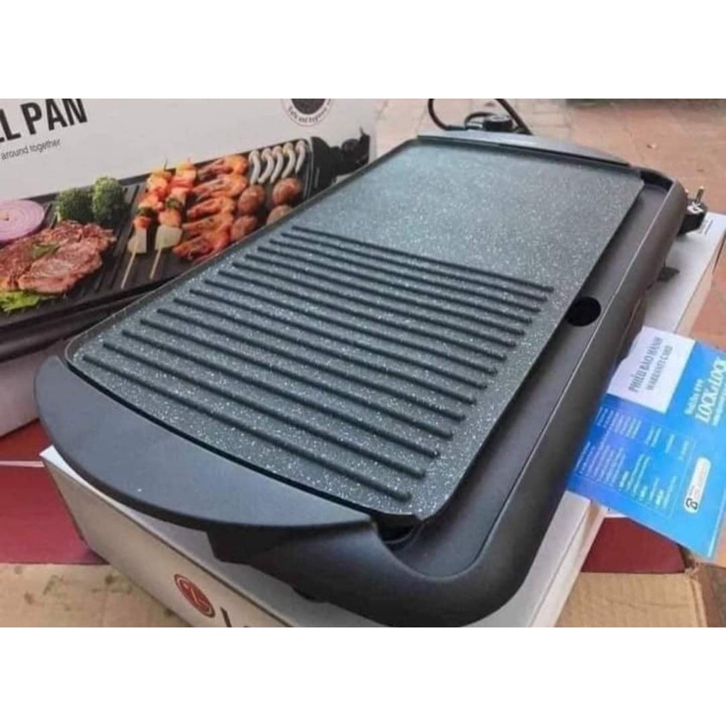 Bếp nướng điện, vỉ nướng Lock&amp;Lock Electric Grill EJG231 công suất 2000W - Bảo hành 12 tháng chính hãng