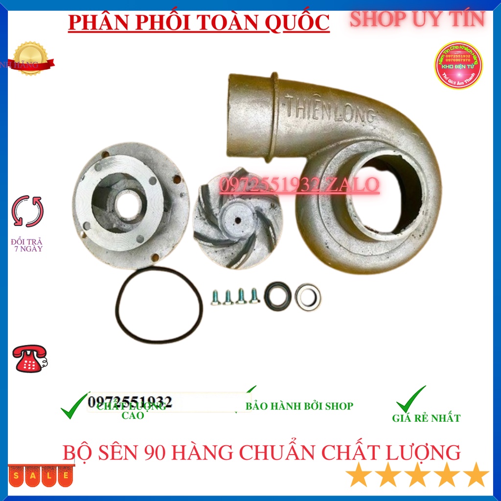 Bộ sên ống 90mm chế máy bơm nước
