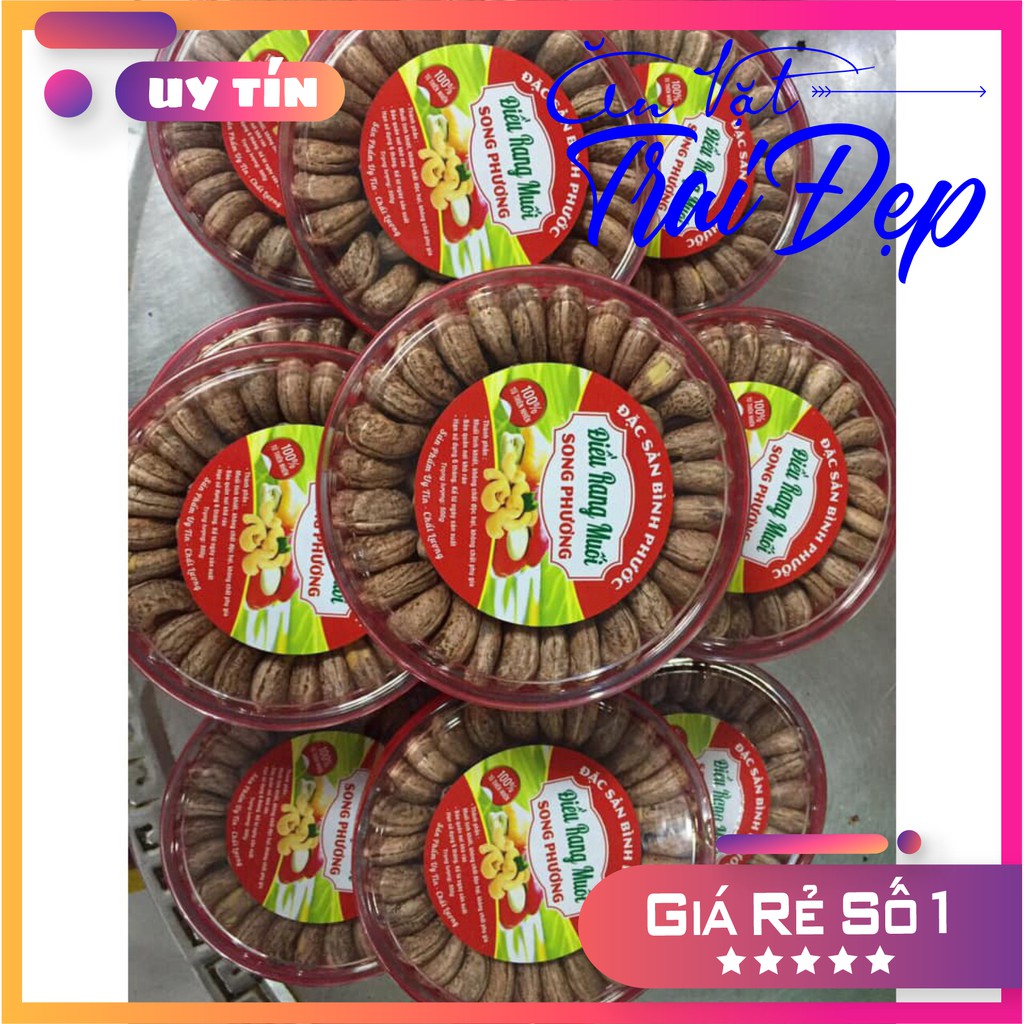 Hạt Điều Nguyên A Cồ Bình Phước Xếp Loại 1 Hộp 500G - Trai Đẹp Snack | BigBuy360 - bigbuy360.vn