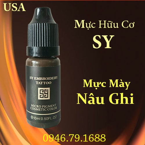 🎁 Mực Phun SY Mỹ Xanh Rêu