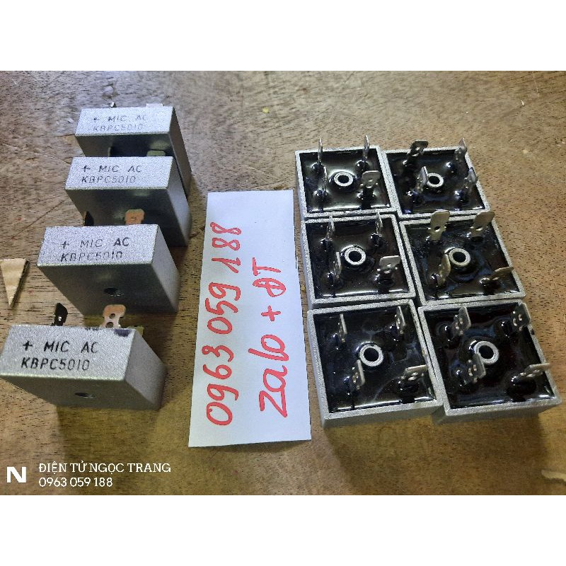 Diot Cầu 4 Chân - 50A - Giá 2 Cái