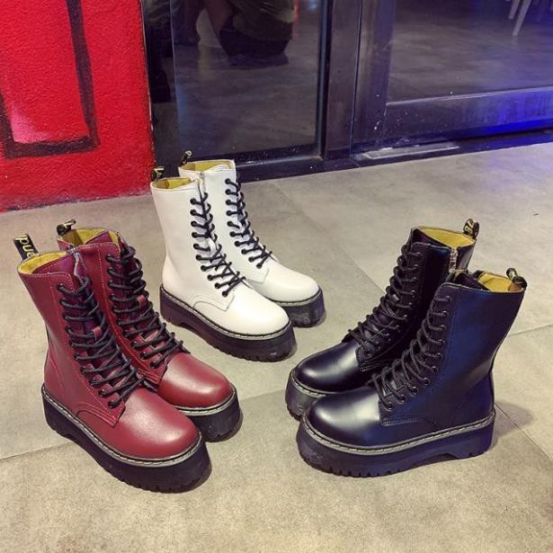 . [ Real] (SẴN TRẮNG SIZE 39) (ORDER) Boots ulzzang B16 cổ cao . new new new . 2020 : Ad821 ❕ ↺ ♡