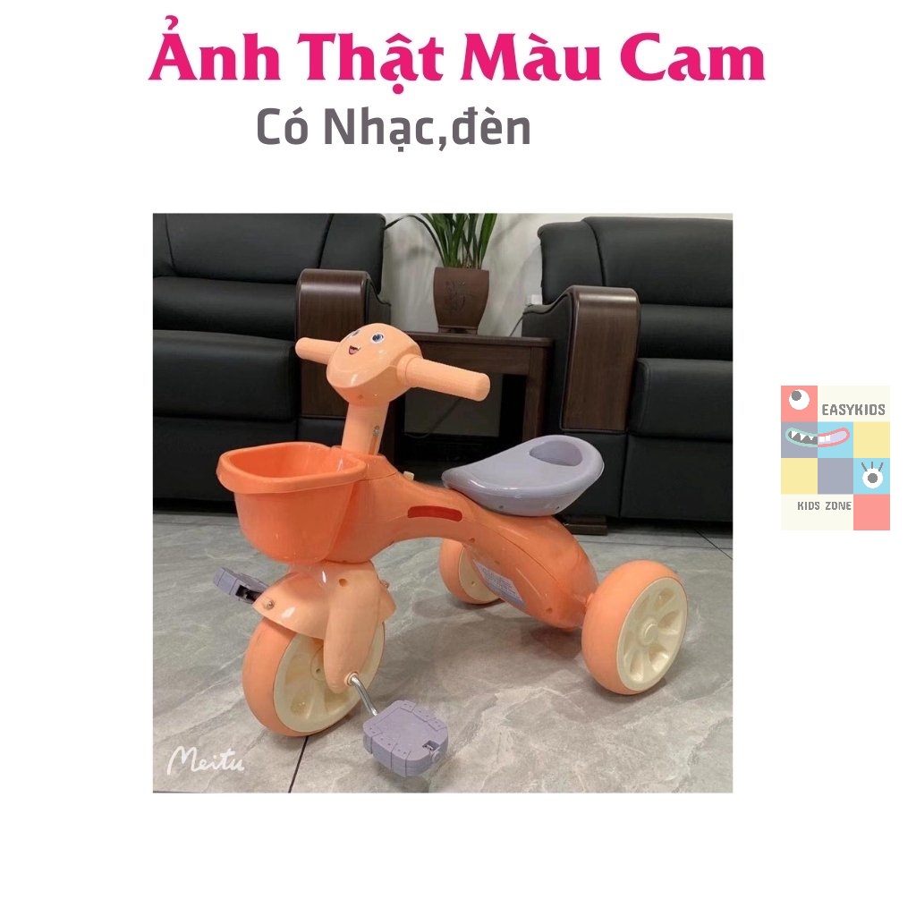 [Có sẵn] [Siêu sale] Xe Chòi Chân, Xe Ba Bánh, Bốn Bánh - Mẫu Mới, Hàng Đẹp, Có Đèn, Có Nhạc EASYKIDS