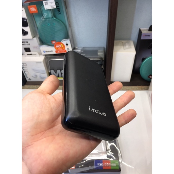 [Hàng Trưng Bày] Pin sạc dự phòng Li-ion 20000mAh ivalue MT-P200-001 (HK-108) Đen