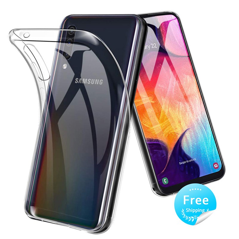Ốp Điện Thoại Silicon TPU Trong Suốt Cho Samsung Galaxy A14 M14 F14 M54 A04 A04S A10 A20 A30 A40 A50 A60 A70 A80 A90 M10 M20 M30 M31