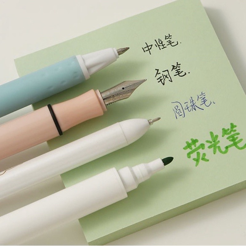 Tập giấy note ghi chú 100 tờ nhiều màu