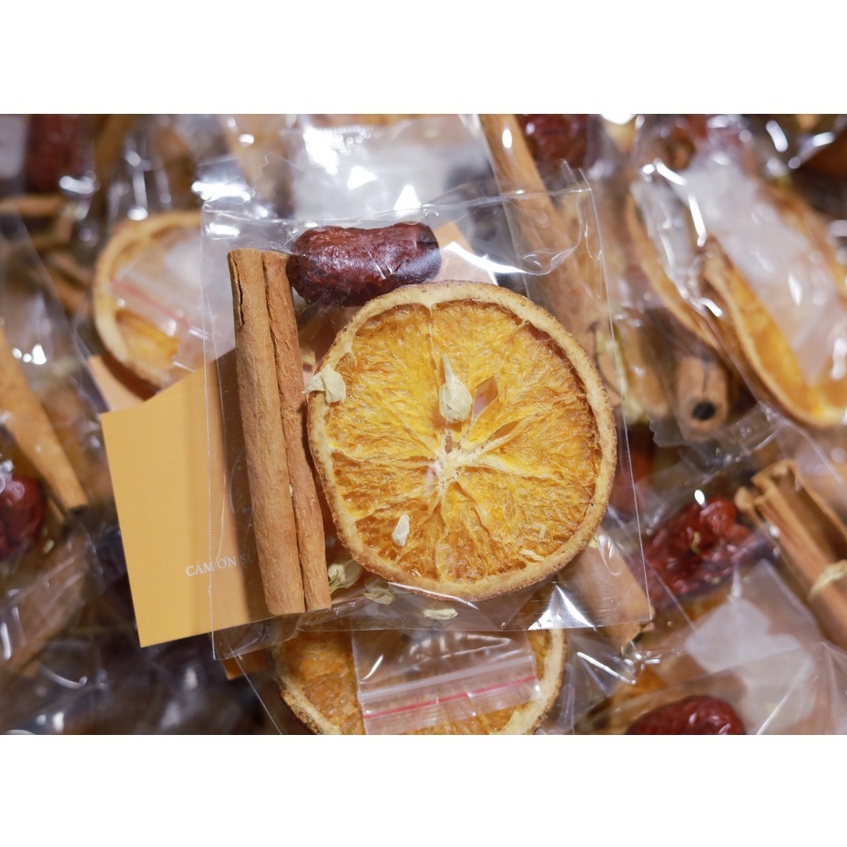 Trà cam quế mật ong đường phèn táo đỏ | BigBuy360 - bigbuy360.vn