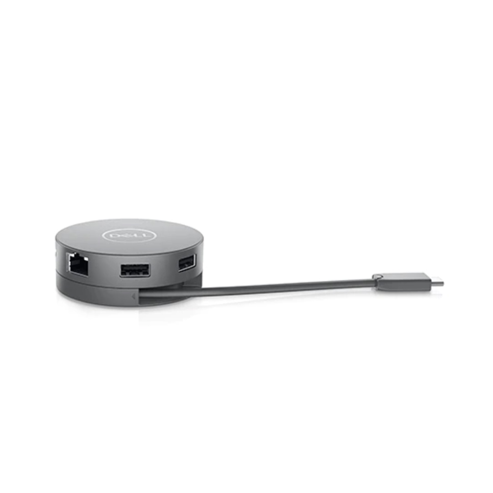 Bộ chuyển đổi (Hub) DELL DA310 Hỗ Trợ Samsung DEX - USB C to HDMI/VGA/DP/Ethernet/USBC/USB-A - Chính Hãng Dell