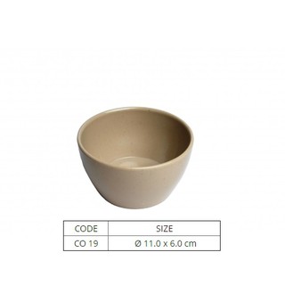Chén Nhựa Melamine Cơm Chén Chè Màu Nâu Nhiều Size