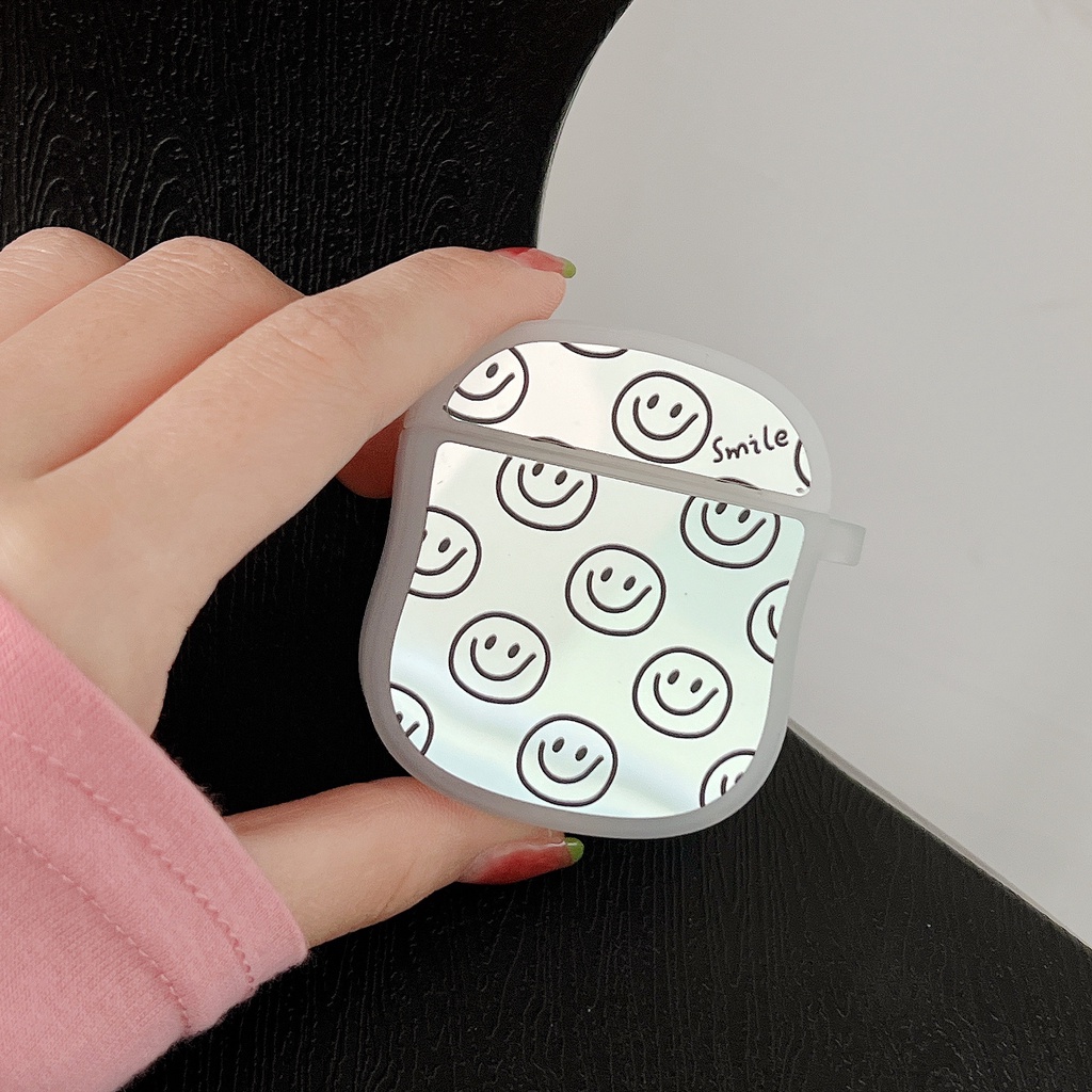Ốp Bảo Vệ Hộp Đựng Tai Nghe Airpods 1/2/Pro/3 Kèm Móc Khóa Xinh Xắn