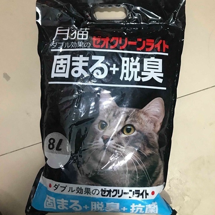[Mã PET50 giảm 10% - tối đa 50K đơn 250K] Cát Vệ Sinh Cho Mèo, Cát Nhật Cho Mèo_8L