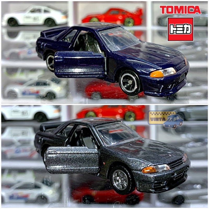 Xe mô hình Tomica Loose Tomica Premium 26 NISSAN SKYLINE GT-R R32 - tỉ lệ 1:64