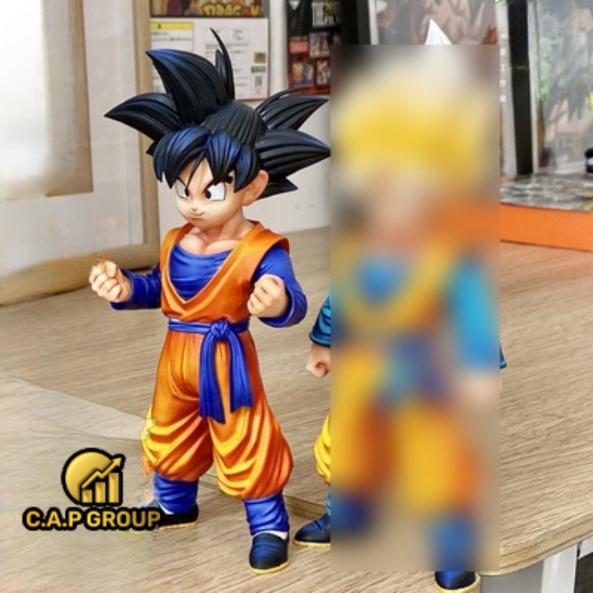 Mô hình Dragon Ball nhân vật SonGoTen và Trunks Ca Lích đeo kiếm có đầu thay thế trong 7 Viên Ngọc Rồng