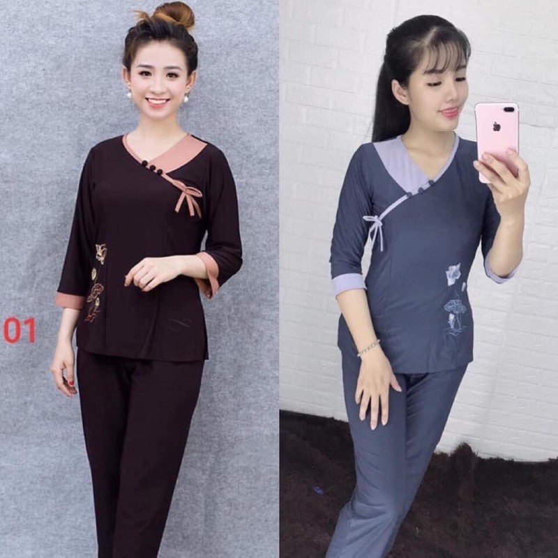 Đồ lam đi chùa  💗