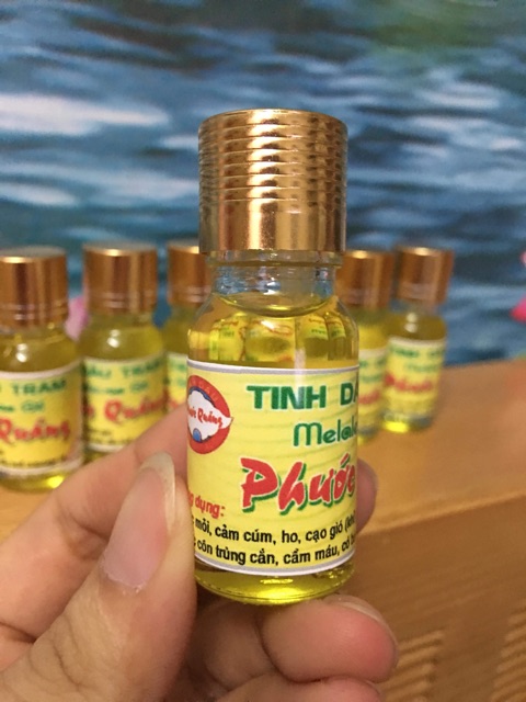 10 ml tinh dầu tràm Phước quảng nguyên chất loại 1 bao chuẩn