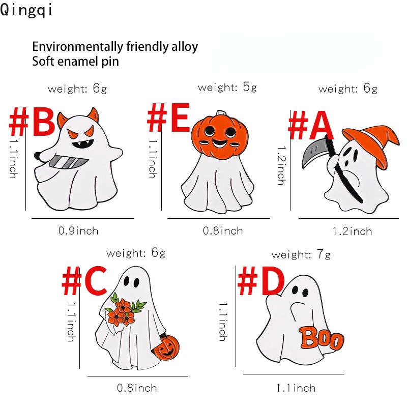 Ghim cài áo Miss Zoe hình bóng ba dễ thương làm tặng halloween cho bạn bè