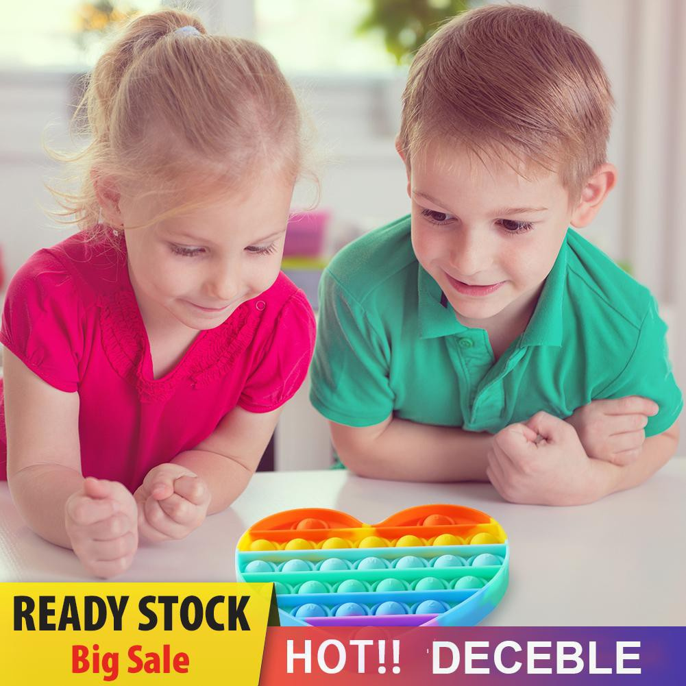 Đồ chơi bóp bong bóng giải tỏa áp lực có chữ alphabet cho trẻ em/người tự kỷ