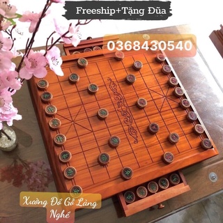 [ Xả Lỗ ] Bàn Cờ Tướng Gỗ Hương Cao Cấp [ Bàn Cờ Tướng - Hàng Loại 1 ]