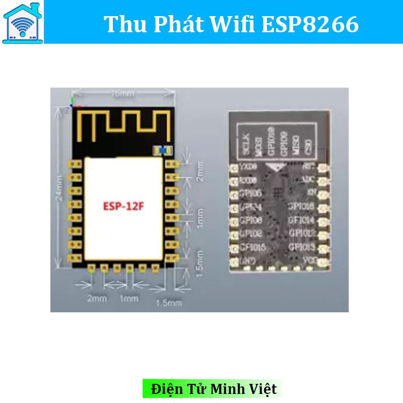 Thu Phát WiFi ESP 8266