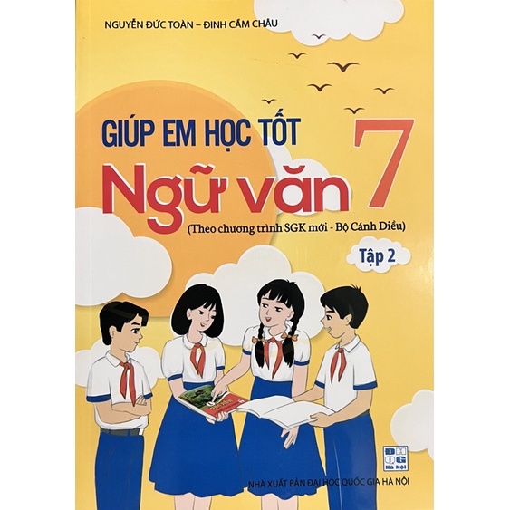Sách - (Combo 2 tập) Giúp Em Học Tốt Ngữ Văn 7 (Theo chương trình SGK mới - bộ cánh diều)