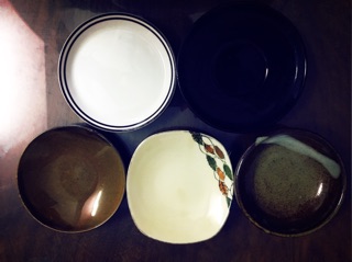Set bộ bát đĩa gốm sứ Nhật ăn dặm cho bé
