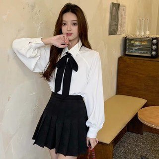 [Hàng order] Áo sơ mi trắng tay bồng
