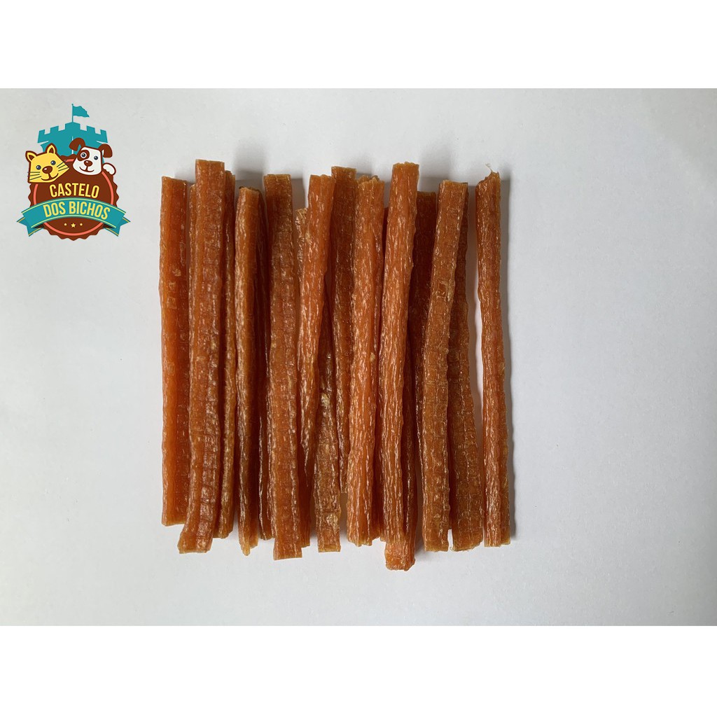 Xúc xích gà sấy cho chó Doggyman 80g dạng xúc xích thanh que gặm, thức ăn snack ăn vặt bánh thưởng cho chó 82103