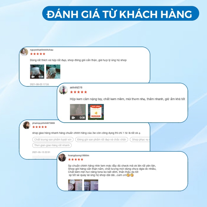 Kem Trắng Da Dưỡng Ẩm Chống Lão Hóa Chiết Xuất Từ Hoa Hồng 3w Clinic Hàn Quốc 50ml Giúp Da Trắng Sáng Mềm Mịn Tự Nhiên