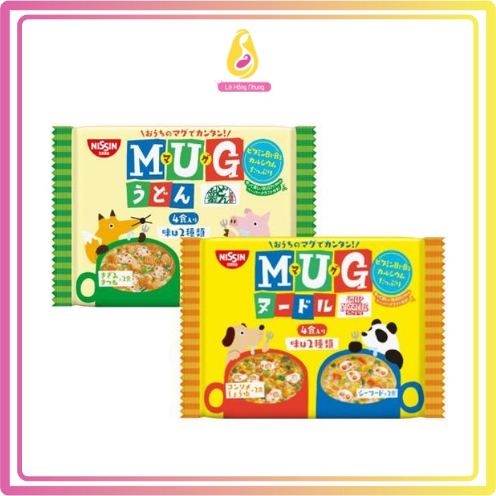 Mì Mug cho bé từ 1 tuổi sản xuất tại Nhật Bản