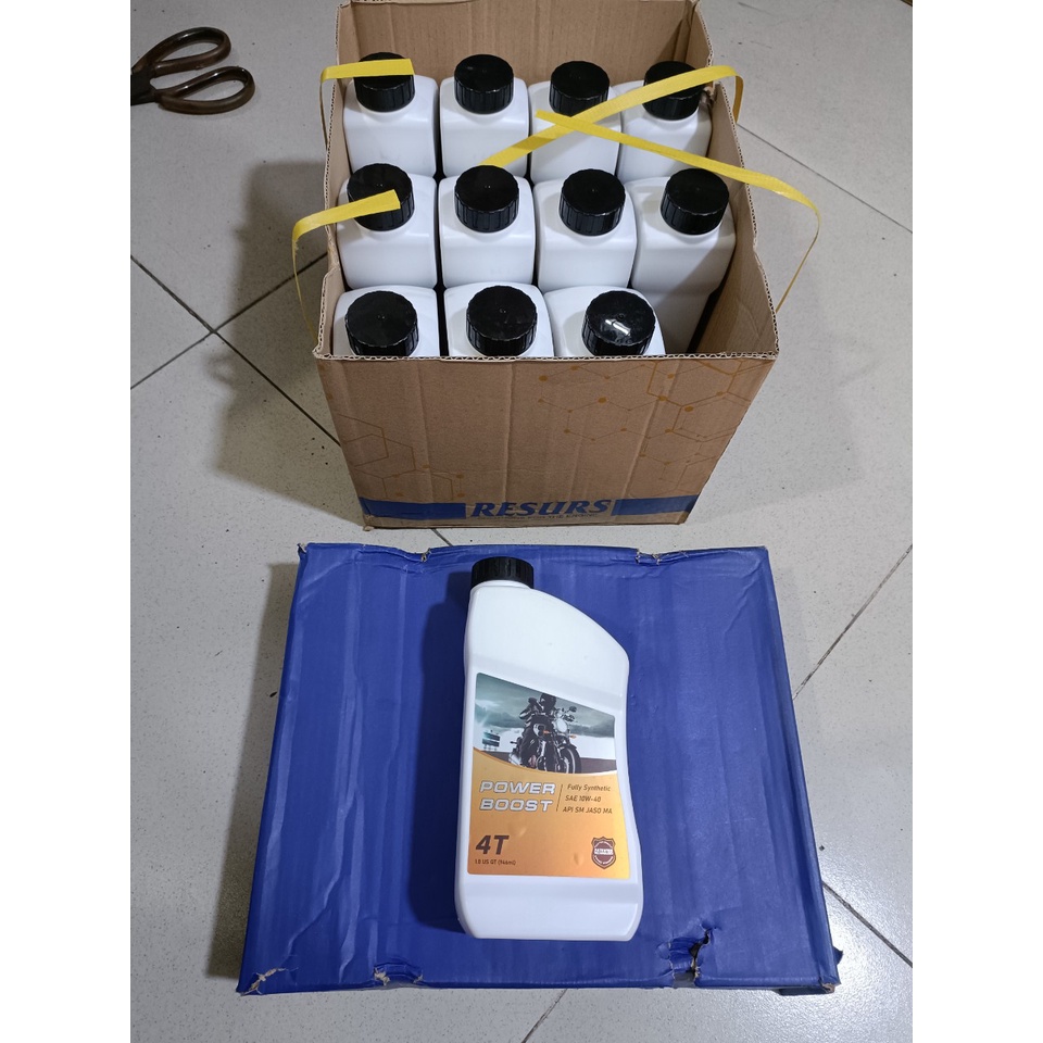 Nhớt RESURS 4T 10W-40 800ml xe số