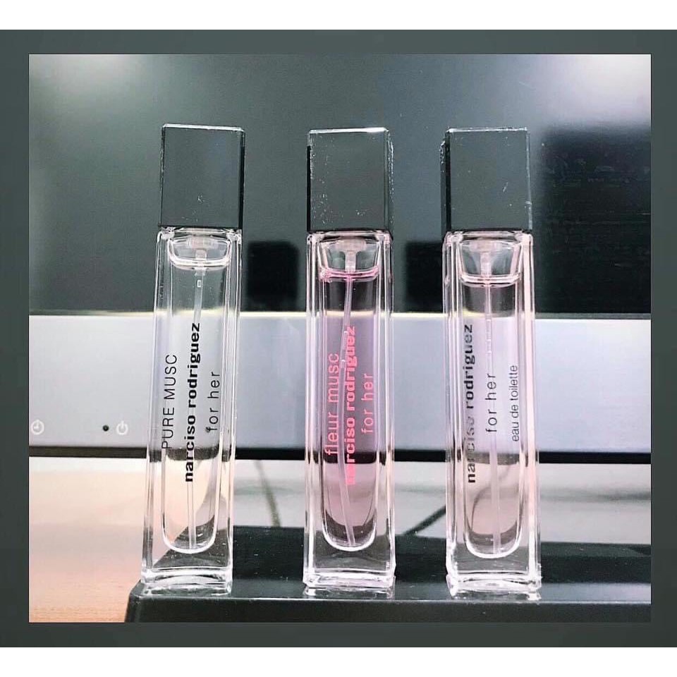 [Chính hãng] Bộ Nước Hoa Nữ NARCISO 3 mùi 2019 - Bộ 3 LỌ x 10ML/LỌ | Thế Giới Skin Care