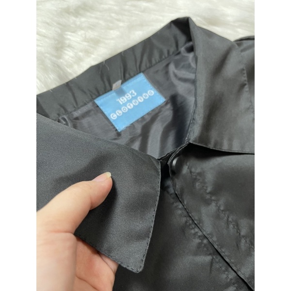 ÁO KHOÁC KAKI NÚT BẤM/ ÁO JACKET ĐEN IN HÌNH PSYCHO ,FREESHIP,LOCAL BRAND HÀNG VNXK 2 LỚP CHÓNG NẮNG,1993CLOTHINGG