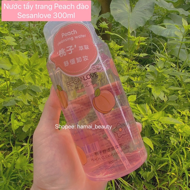 Nước tẩy trang đào SERANLOVE 300ML hàng sịn bán store