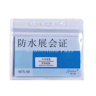 Bảng tên nhựa dẻo zipper ngang No.108 Xấp 10 cái