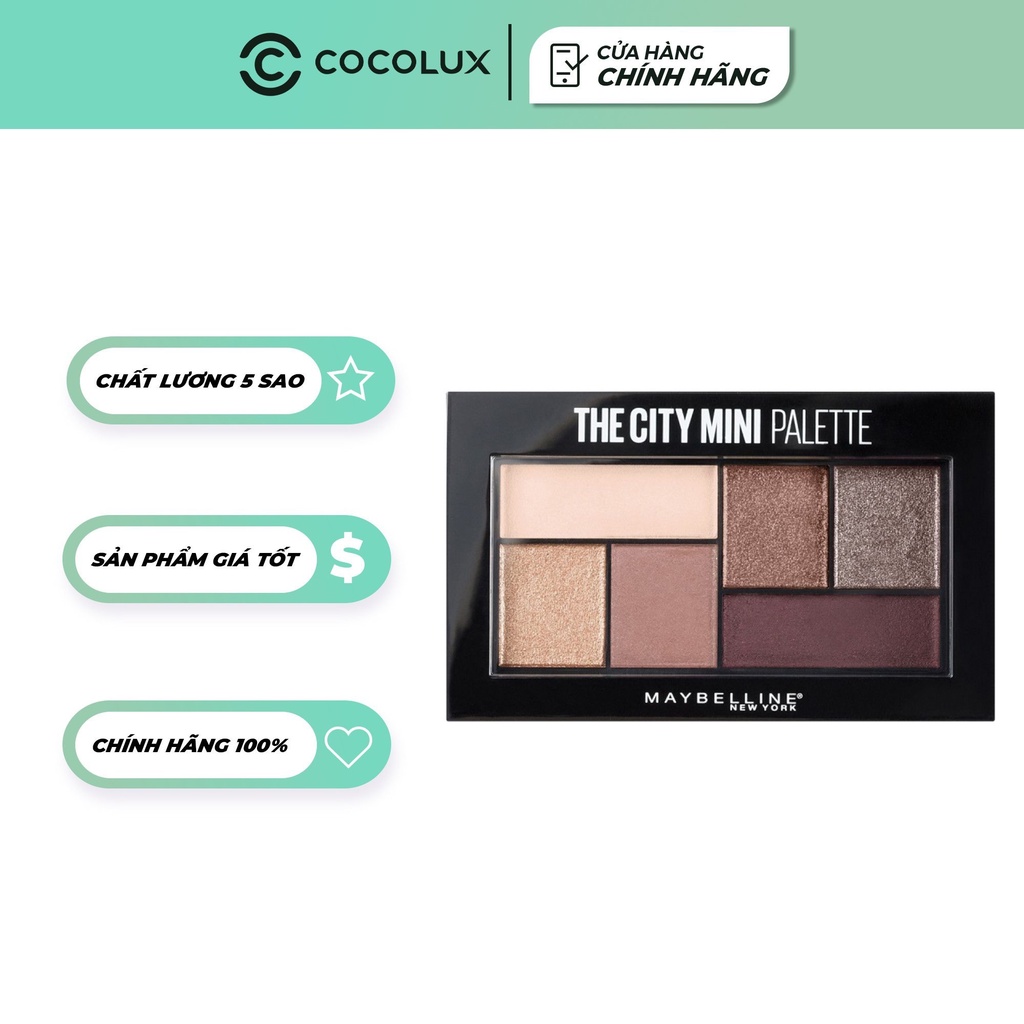 Bảng Phấn Mắt Maybelline New York The City Mini Palette - G3990100 COCOLUX