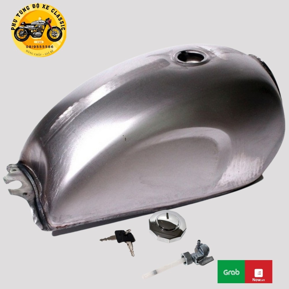 Bình xăng lớn cho  độ dáng classic, cafe racer, tracker..