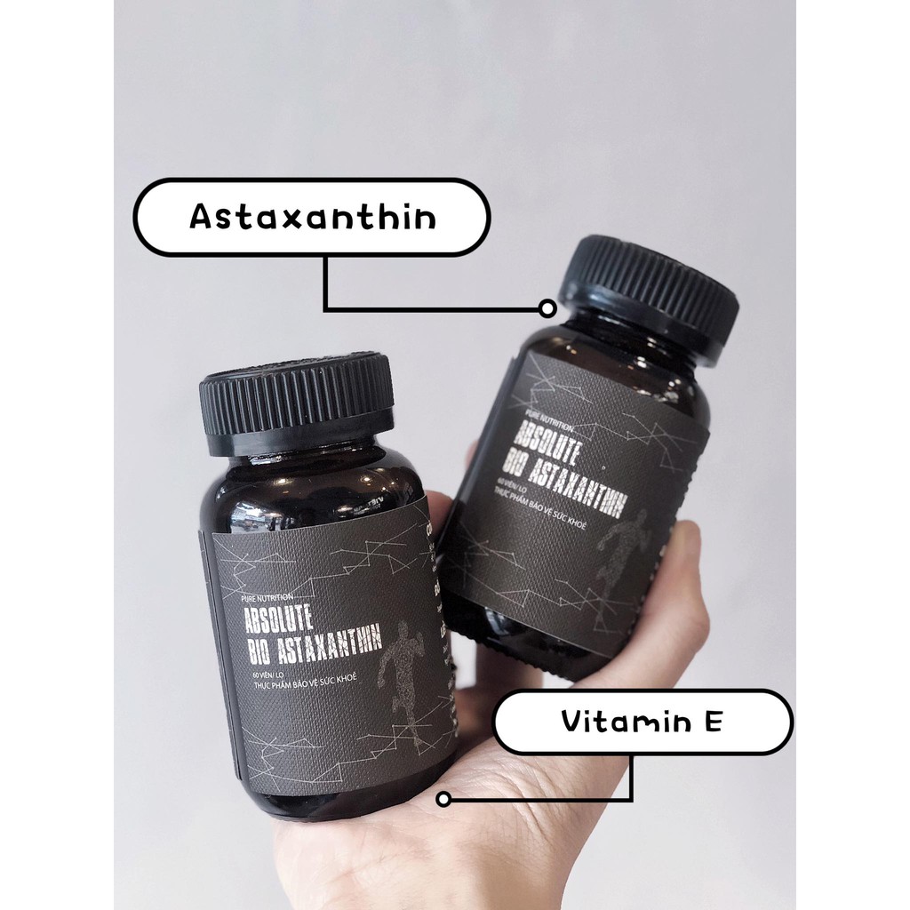 [THỰC PHẨM BẢO VỆ SỨC KHOẺ] Absolute Bio Astaxanthin - Hỗ trợ làm đẹp da | Thế Giới Skin Care