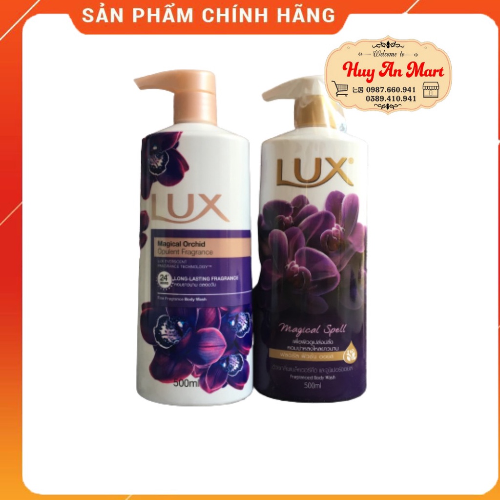 Sữa tắm Lux Thái lan Magical Orchid QUYẾN RŨ NỒNG NÀN 500ml màu tím | BigBuy360 - bigbuy360.vn