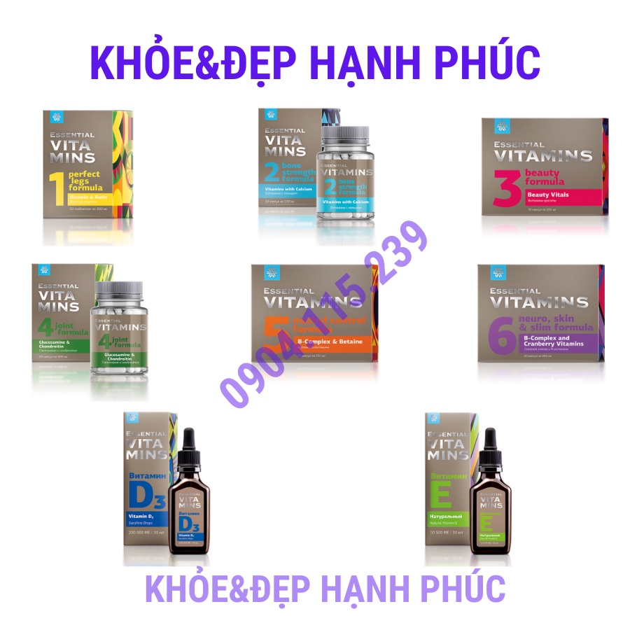 [ Vitamin E tăng sức đề kháng ] Thực phẩm bảo vệ sức khỏe Essential Vitamins Natural Vitamin E – 30 ml/chai
