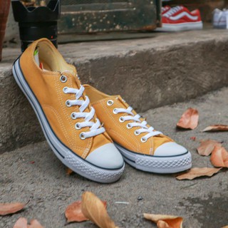 🎁Giày Nữ Sneaker Classic Vàng Cổ Thấp