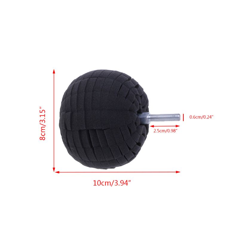 1 Đệm Đánh Bóng Xe Hơi 3 80mm Chất Lượng Cao