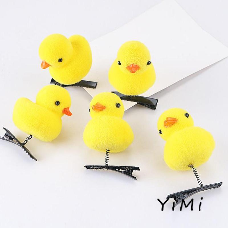 Kẹp tóc gà con dễ thương ngộ nghĩnh