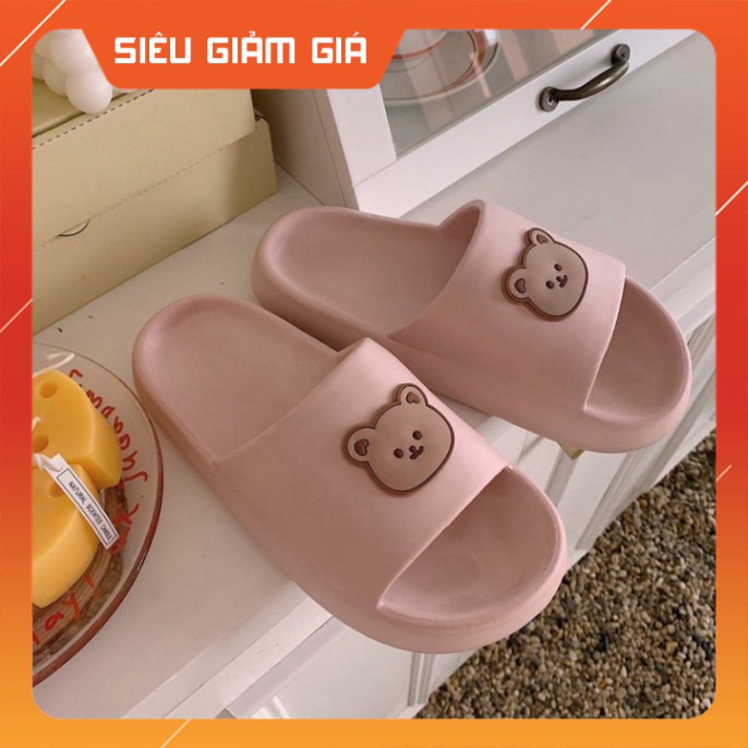 Dép đế bánh mì hình gấu