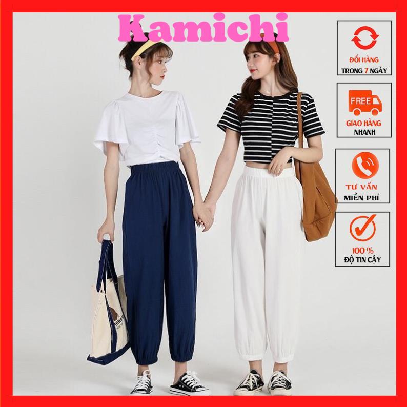 Giảm 10k đơn 0 đồng quần đũi dài bomber chun gấu quần đũi alibaba 12 màu FREESIZE dưới 68kg trẻ trung năng động