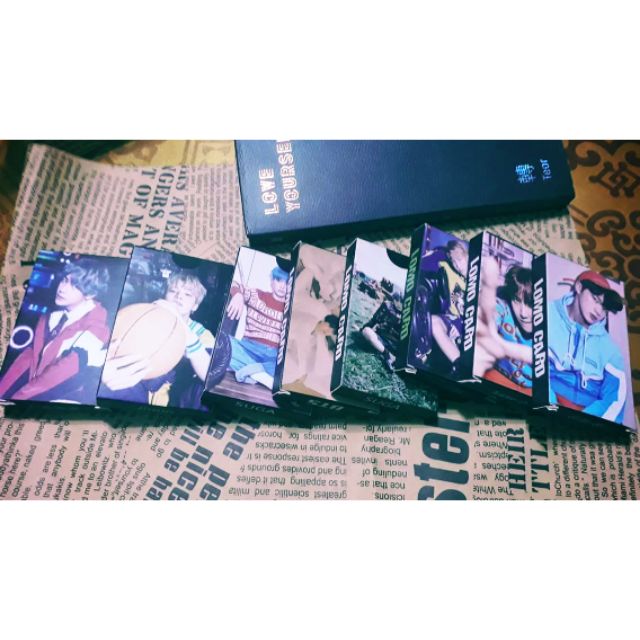 SET LOMO CARD BTS [Jin,RM]