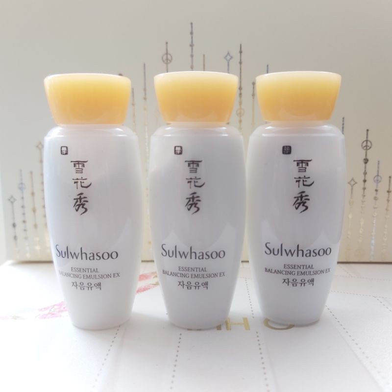 Sữa Dưỡng Ẩm Làm Sáng Và Nâng Cơ Sulwhasoo Essential Balancing Emulsion EX 15ml