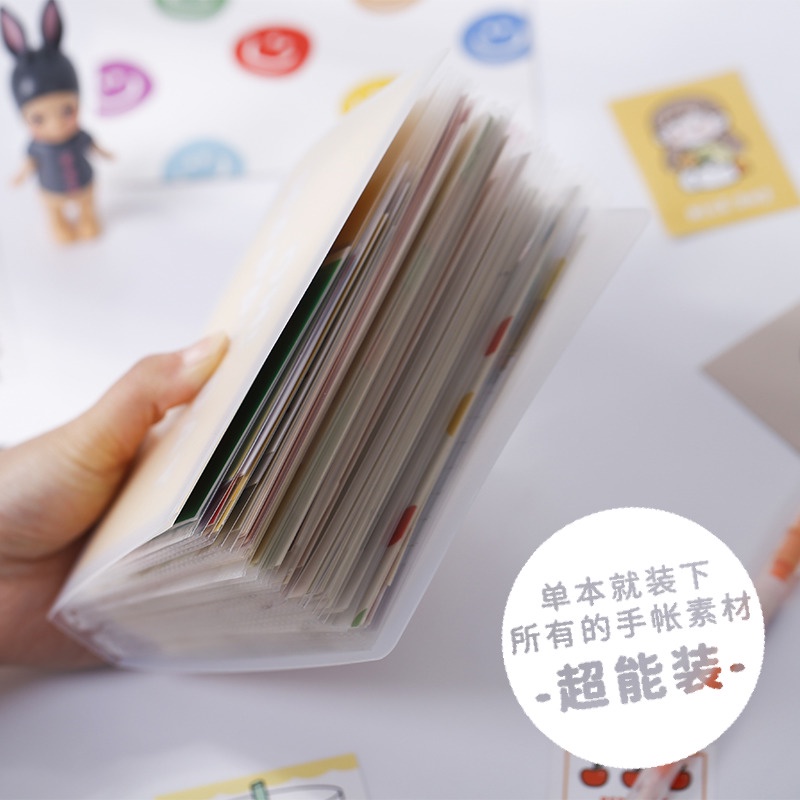Sổ Lưu Trữ album Ảnh Thẻ Ghi Chú Dung Tích Lớn Tiện Dụng