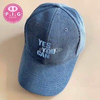 Mũ lưỡi trai cho cả nam và nữ thêu chữ YES YOU CAN chất gân thoáng mát