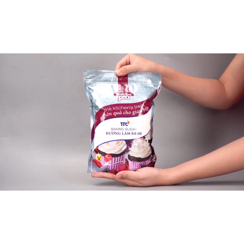 Đường Xay GÓI CHIA LẺ 100G, Đường Icing, Đường Dùng Làm Bánh, Trang Trí