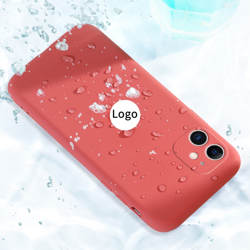 Soft Casing for iPhone 11 12 13 Pro Max Liquid Silicone Full Protection Case for iPhone X XS Max XR Phone Cover